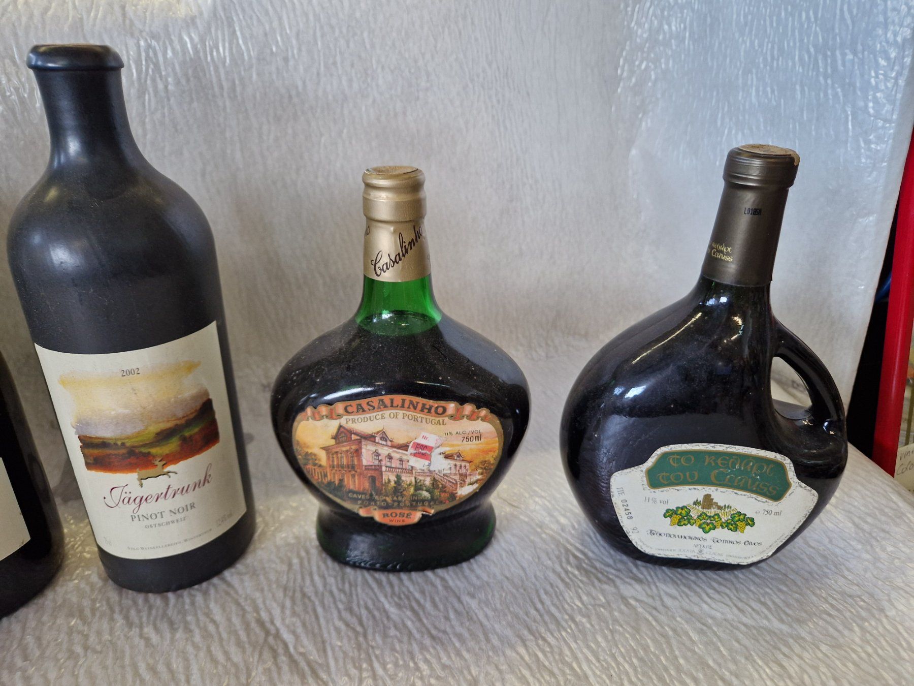 Wein: 7 Flaschen alte rare Weine 1973 - 2002 – Gebraucht aus Wädenswil von verebe 2