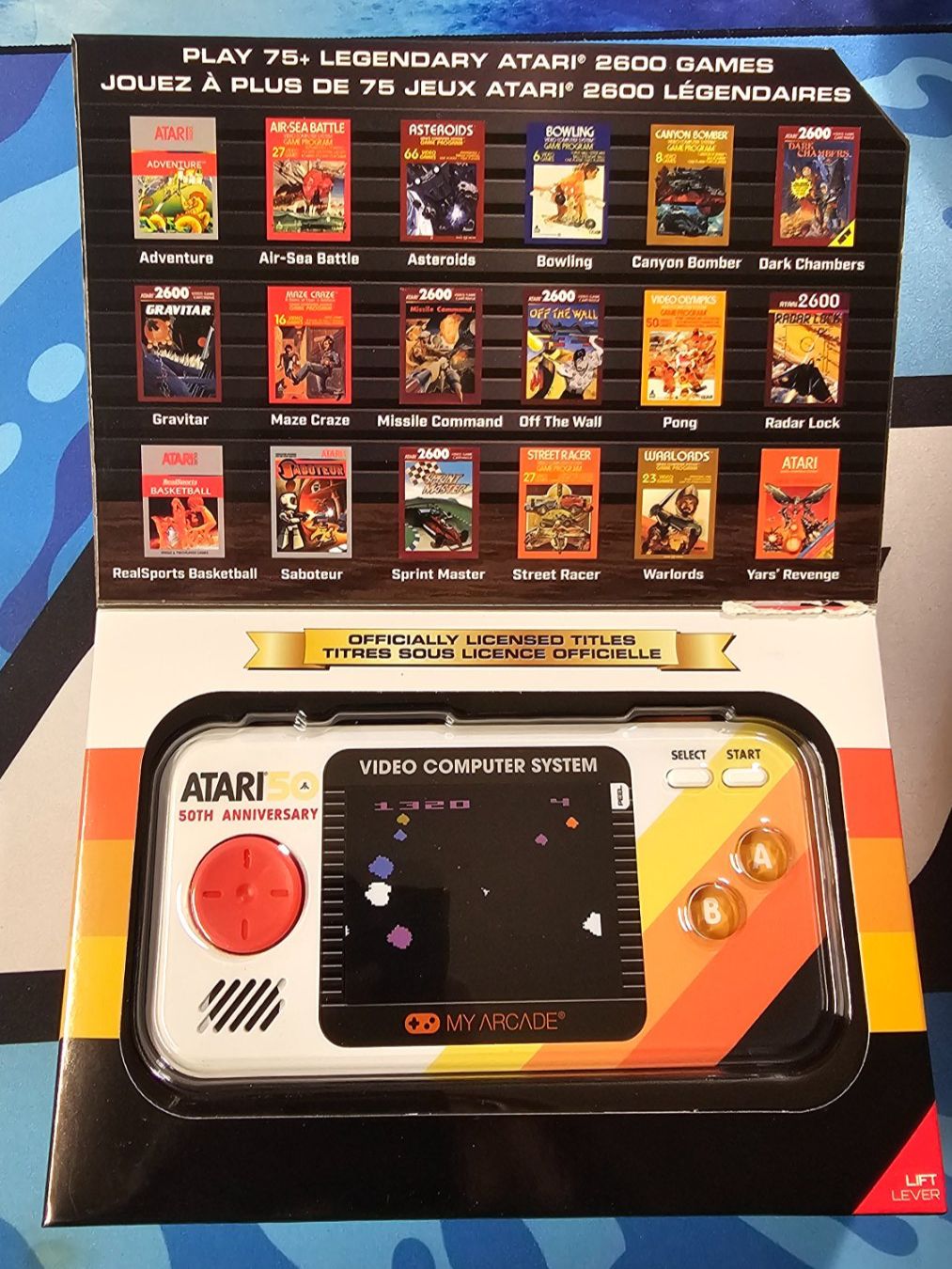 Console: My Arcade Atari 50th Anniversary Pocket Player Pro – Nuovo e nell'imballaggio originale da Schneisingen venduto da 500_to_moon 2