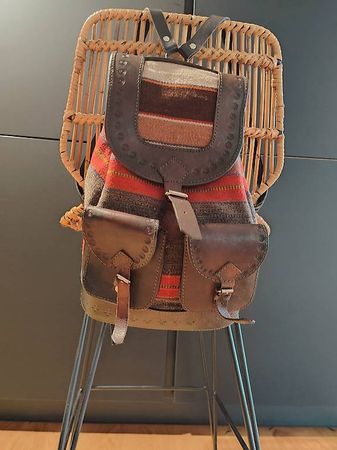 Sac à dos en cuir Amérique latine