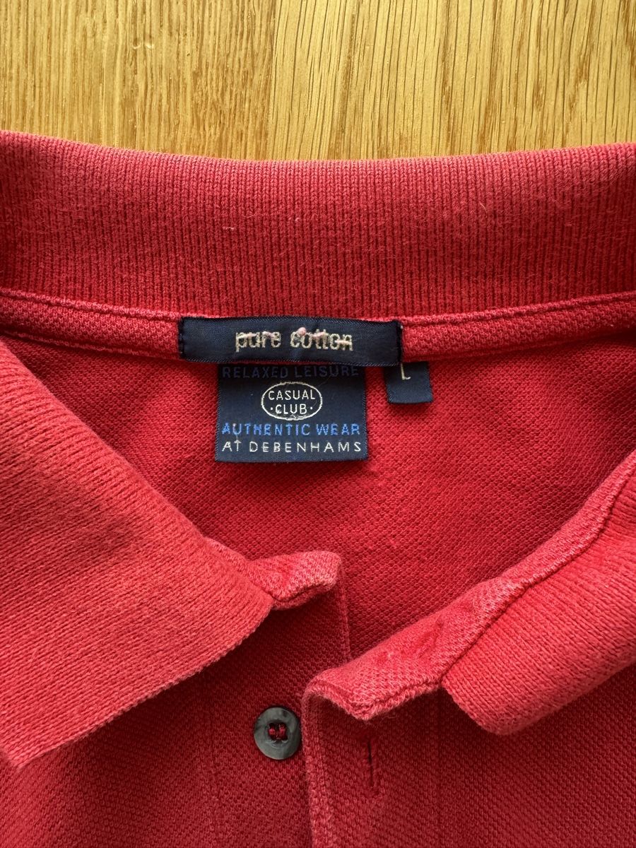 Magliette Polo: Red Polo Shirt – Usato da Biel/Bienne venduto da 3liaasss 1