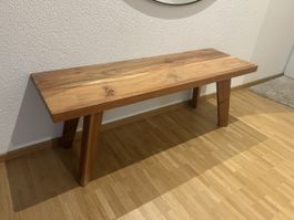 Holzbank Akazie Massiv / 110cm