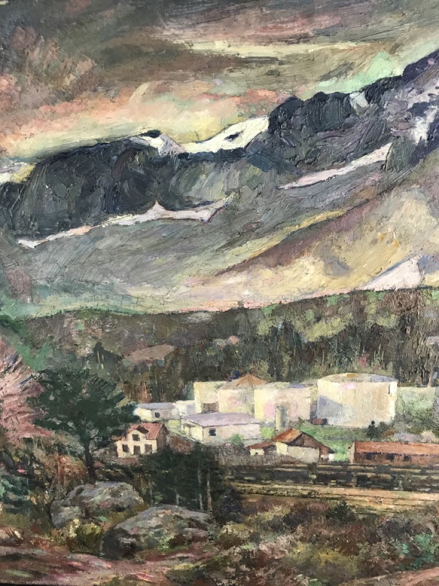 Dipinti: Sehr interessantes frühes Gemälde – Usato da Wolfhalden venduto da SecondAntique 2