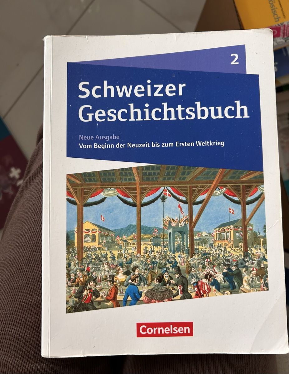 Libri: Schweizer Geschichtsbuch, 3 Bände, Cornelsen, neuwertig – Usato da Oberhasli venduto da yel_m5jt 1