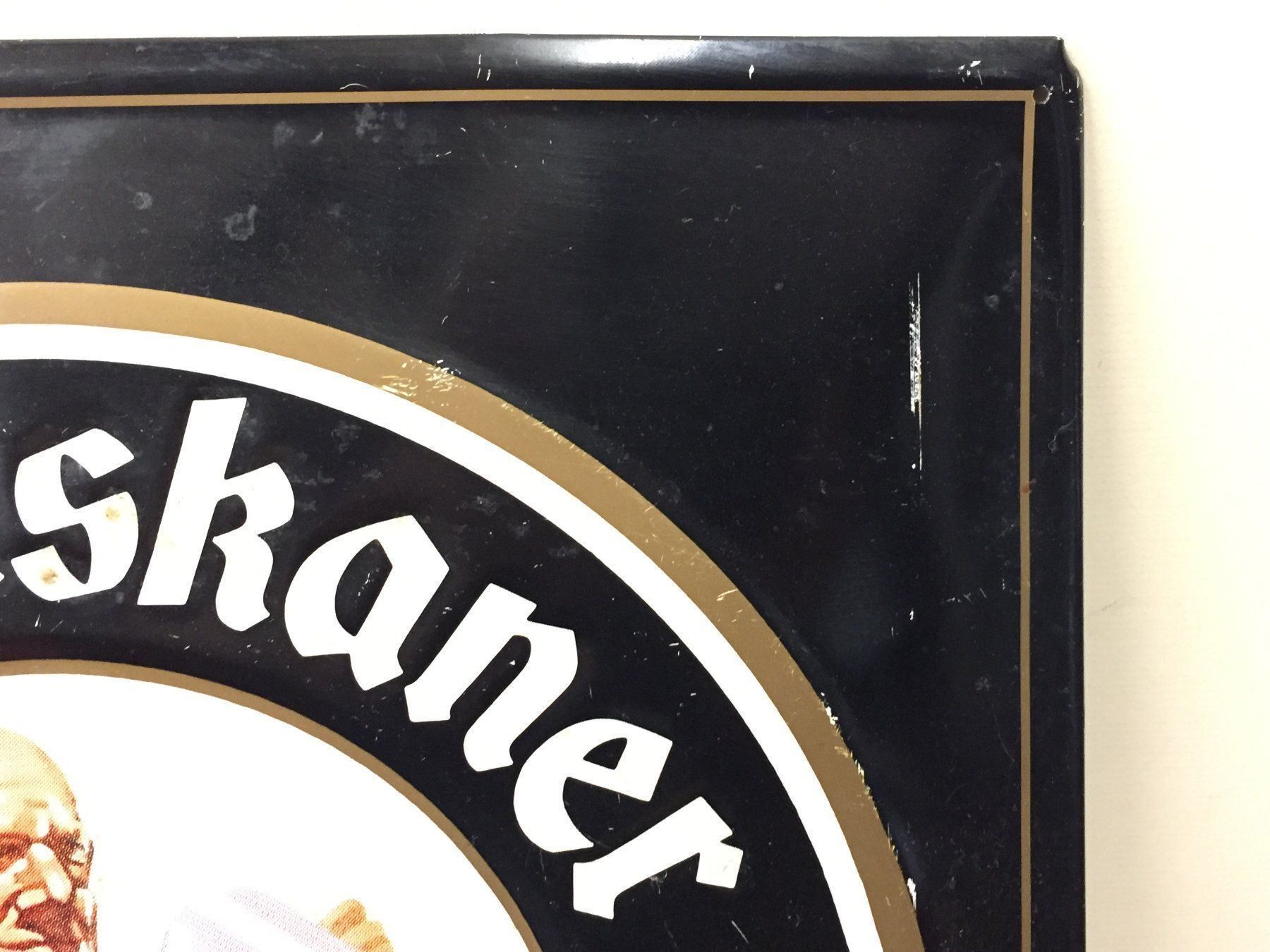 Schilder: Original VintageBlechschild Franziskaner – Gebraucht aus Schaffhausen von vintageville 3