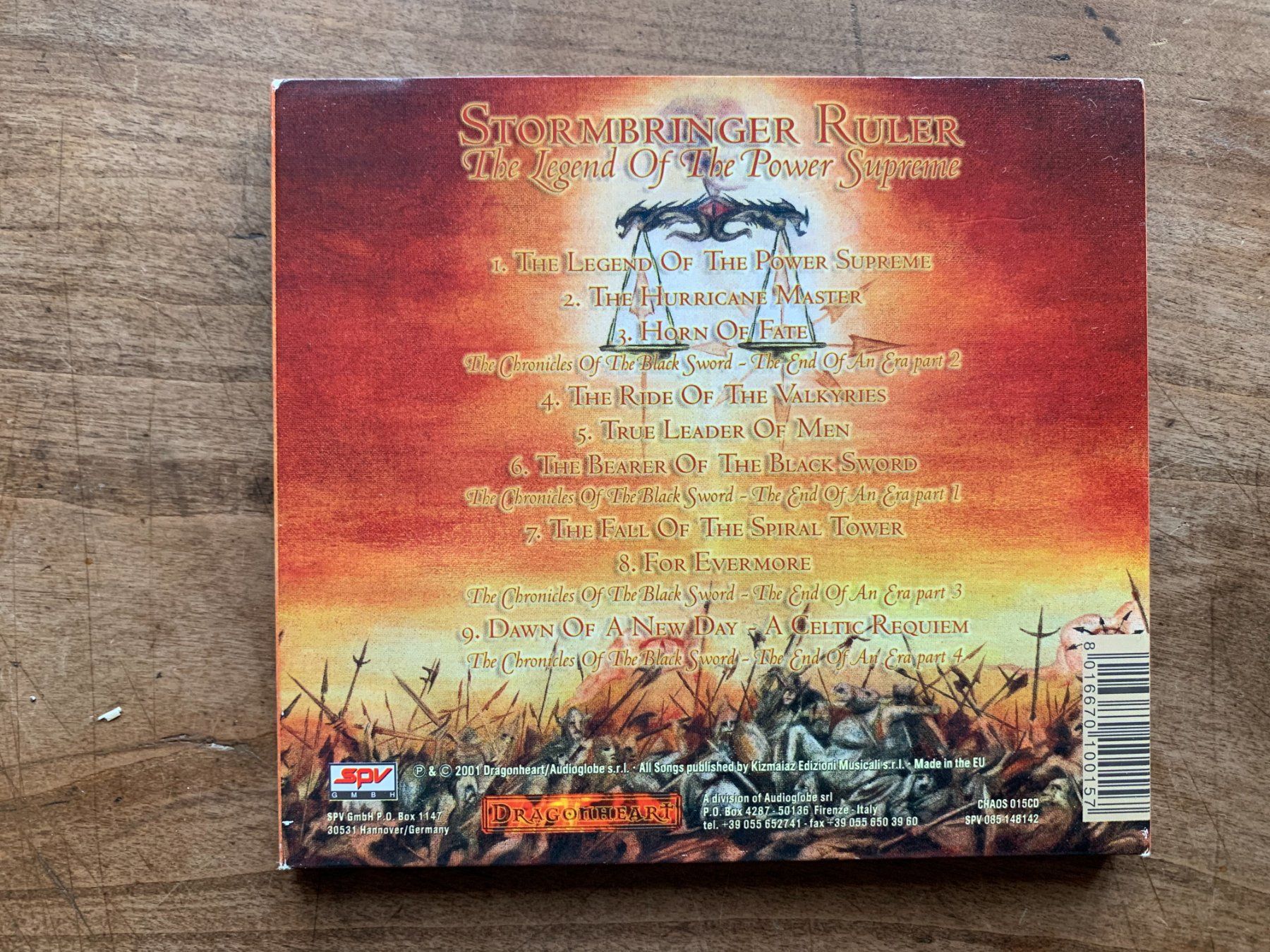 CDs: Domine Stormbringer Ruler CD Digipak Heavy Power Metal – Gebraucht aus Willerzell von Stoeff8l 1