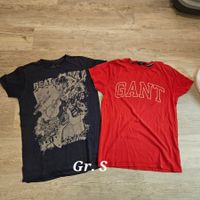 T-Shirts Gant rot & Musik Shirt Gr. S  bzw. 176Top!