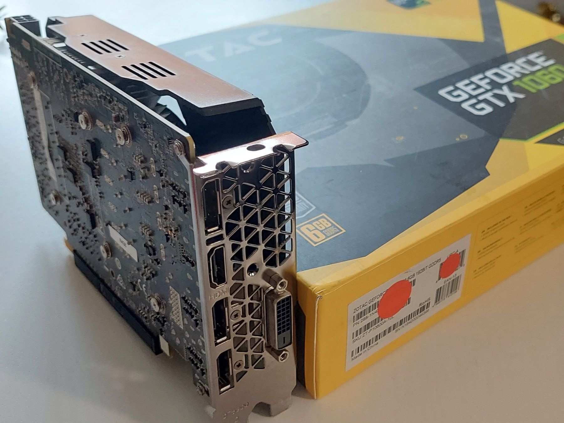Nvidia Grafikkarten: NVIDIA GTX 1060 6GB Mini ITX – Gebraucht aus Uster von  1