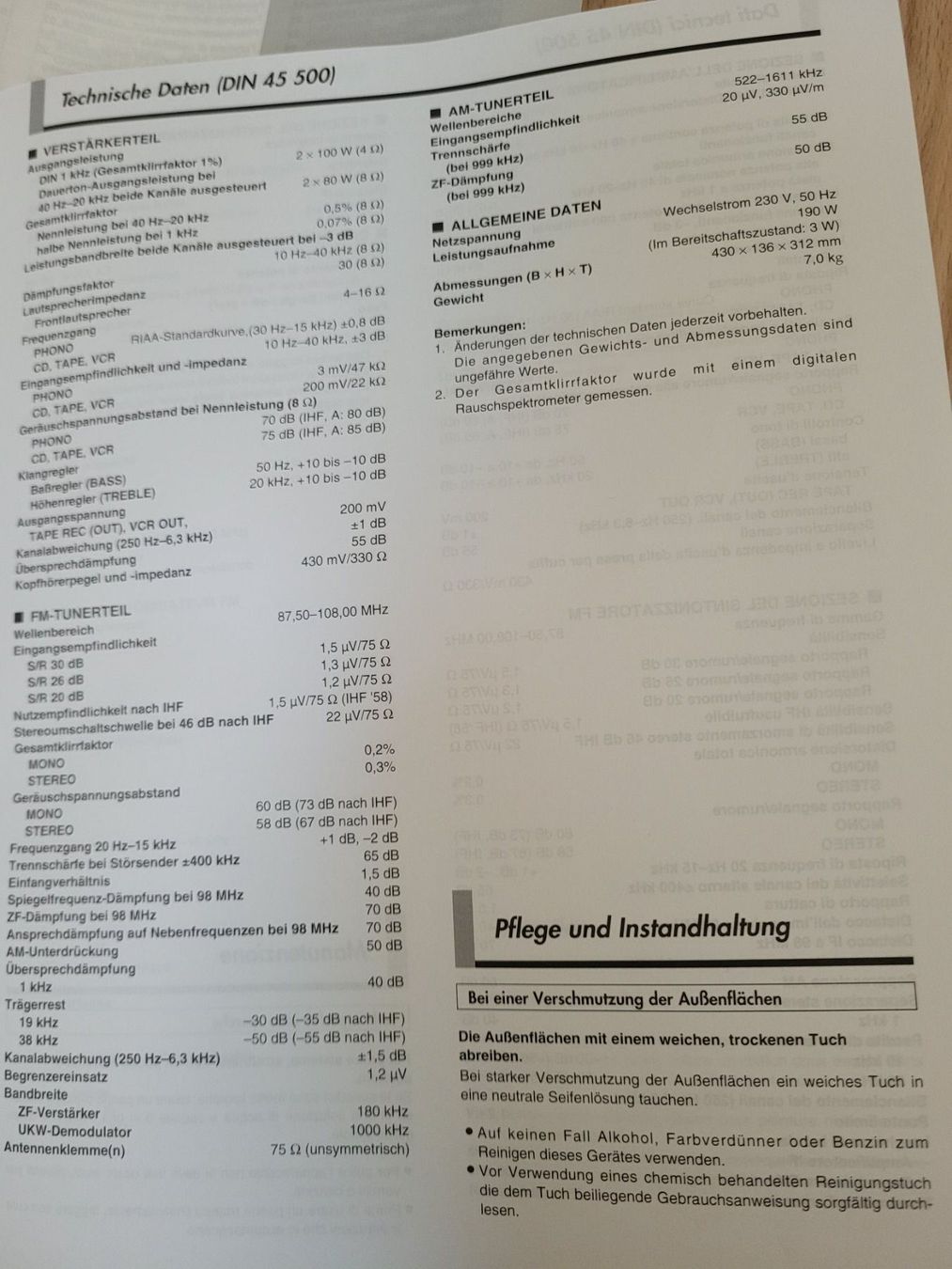 Technics Amplificateurs: Technics / Bose Anlage – D'occasion à Oberwil (Dägerlen) par Lugi17 8
