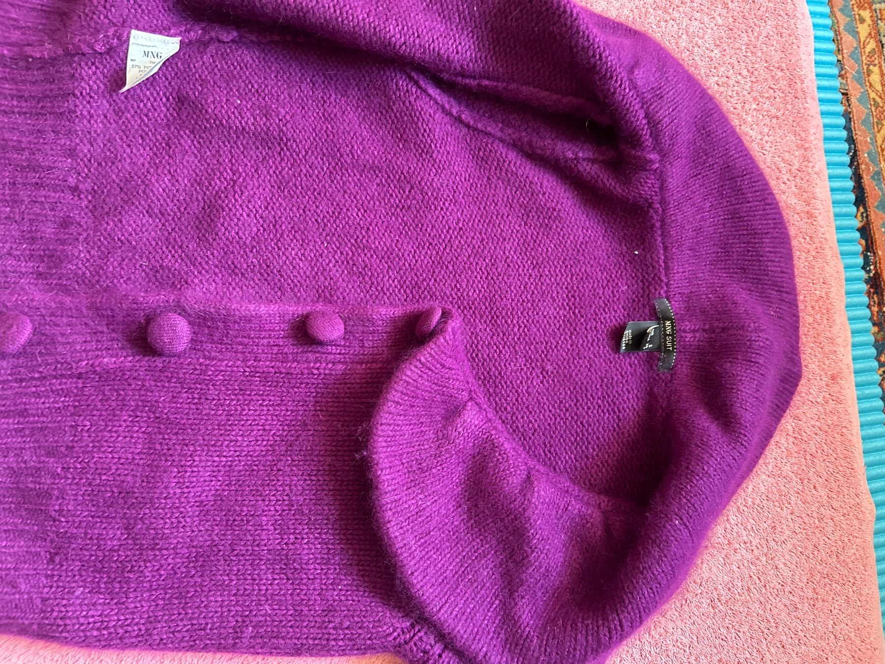 Mango Giacche: Jäckchen, violett, mit Angora – Usato da Lupsingen venduto da Mar_nm9j 5