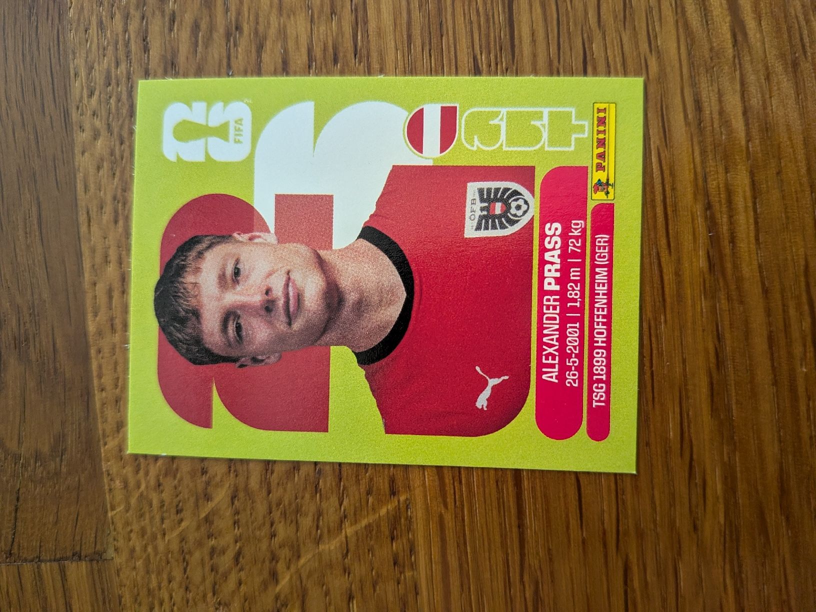 Panini Carte collezionabili: Panini Österreich 9 – Nuovo (secondo la descrizione) da Dittingen venduto da uke4243