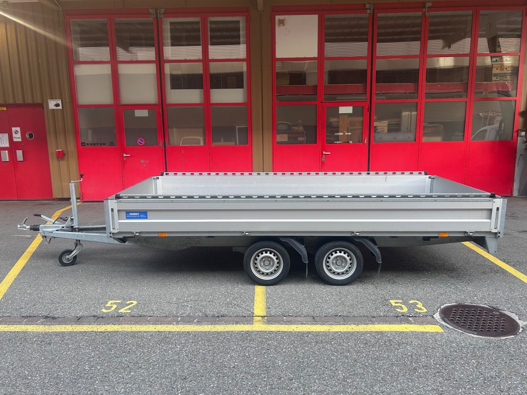 Böckmann Rimorchi: Sachentransportanhänger Böckmann – Usato da Hünenberg venduto da Billi68 2