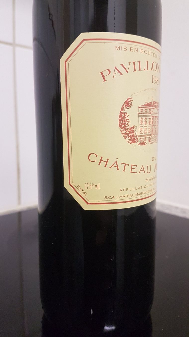 Château Margaux Wein: Pavillon Rouge 1989 du Chateau Margaux – Neu (gemäss Beschreibung) aus Grenchen von poggione 2