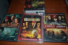 Pirates of the Caribbean 1-3 (DVD)