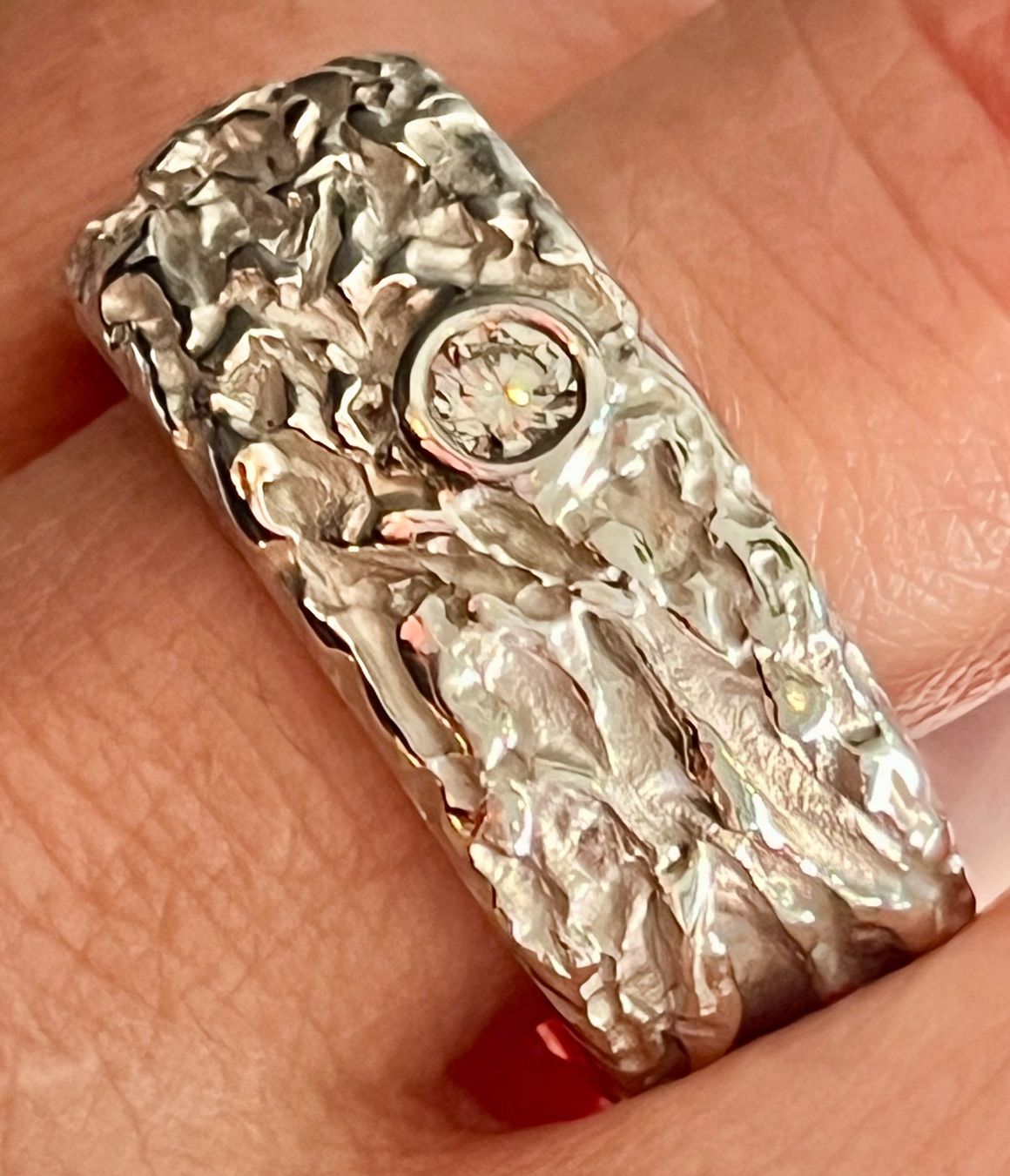Ringe: Weissgold - Diamant Ring - vom Goldschmied – Neu und originalverpackt aus Jona von Herzschmiede 7