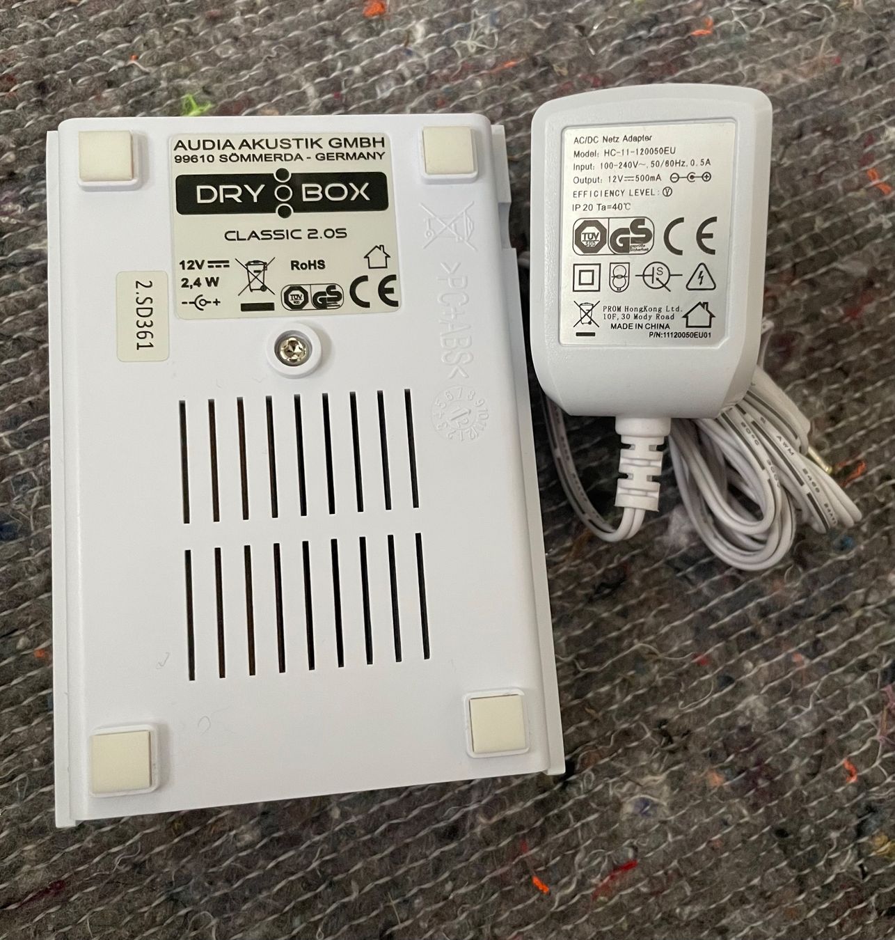 Wäschetrockner: Hörgerätetrockner Drybox Classic Audia Akustik GmbH E – Neu und originalverpackt aus Baar von bricksandmore 3