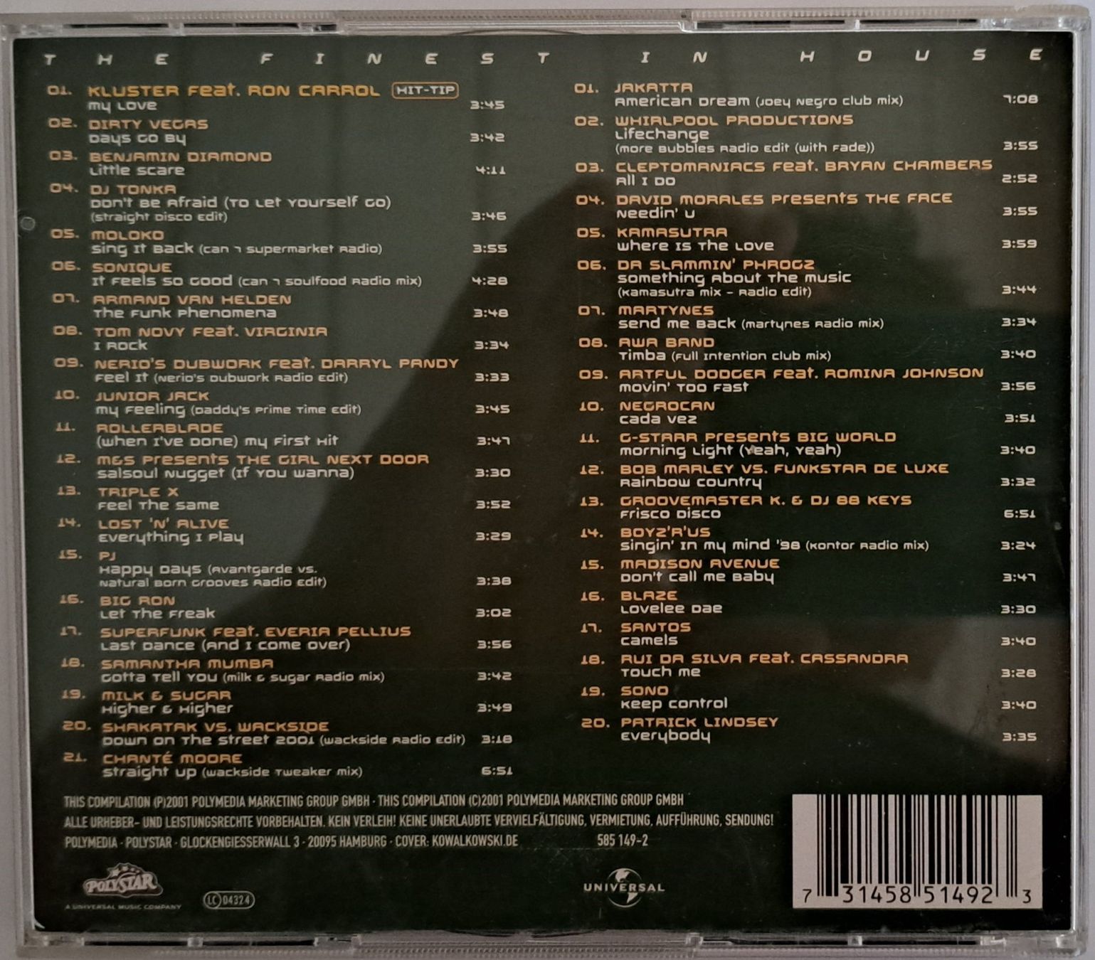 CDs: Firstclass 2 (2001) | 2 CDs – Gebraucht aus Tenniken von mik_6mxg 1
