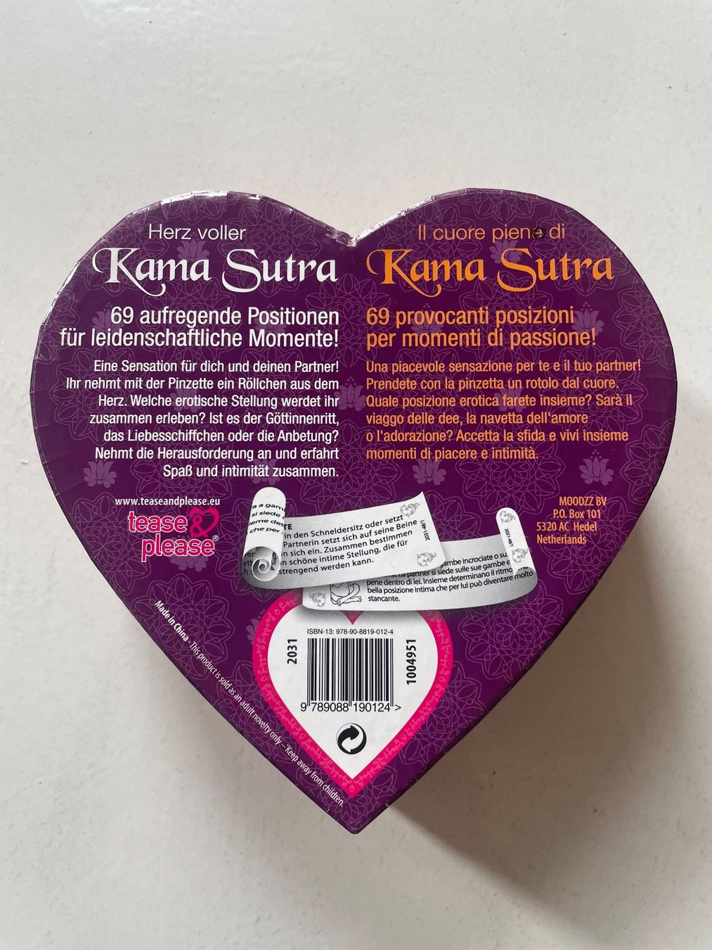 Giochi: 2 x Brettspiele Kama Sutra +18 - Playing Cards – Usato da Minusio venduto da Pink222 3