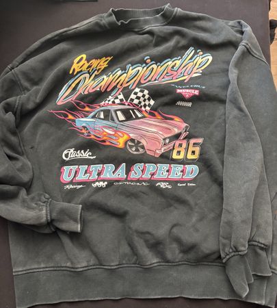 Pull noir Racing