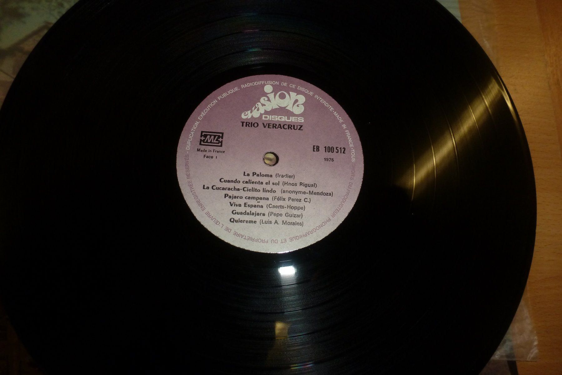 Dischi in vinile: Trio Veracruz Vintage Schallplatten – Usato da Emmen venduto da newdeal1970 1