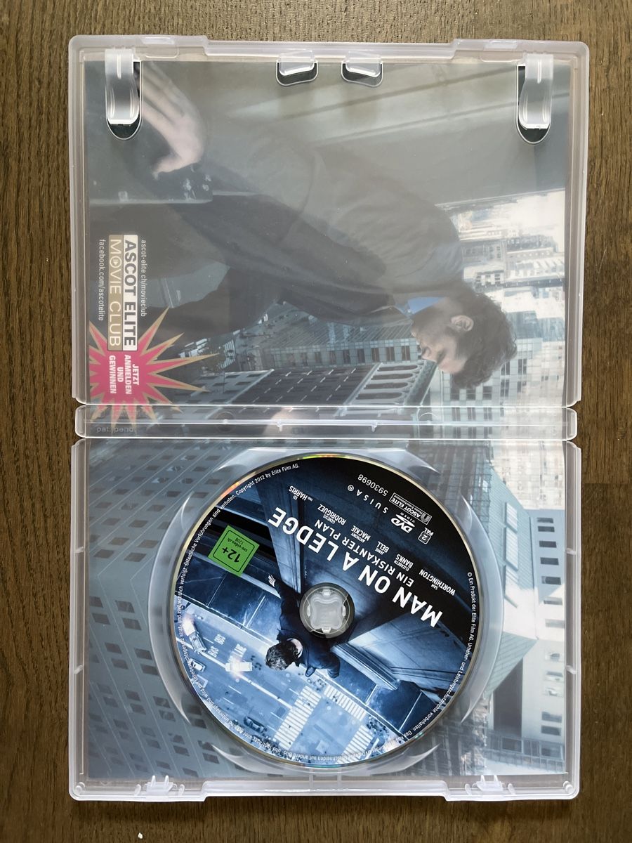 Tutti i DVDs: DVD Man on a Ledge Thriller Action mit Sam Worthington – Usato da Glarus venduto da Greenday 2
