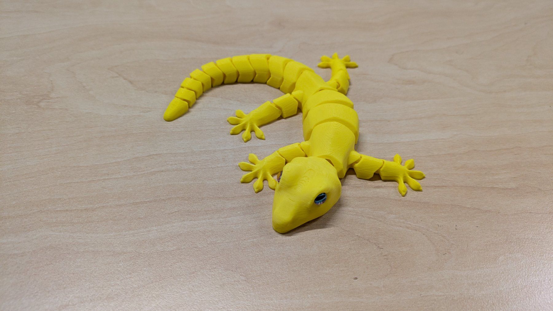 Tutte le decorazioni: Beweglicher Gecko - gelb – Nuovo (secondo la descrizione) da Staufen venduto da El3D 1