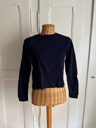 MANGO - Pullover dunkelblau S