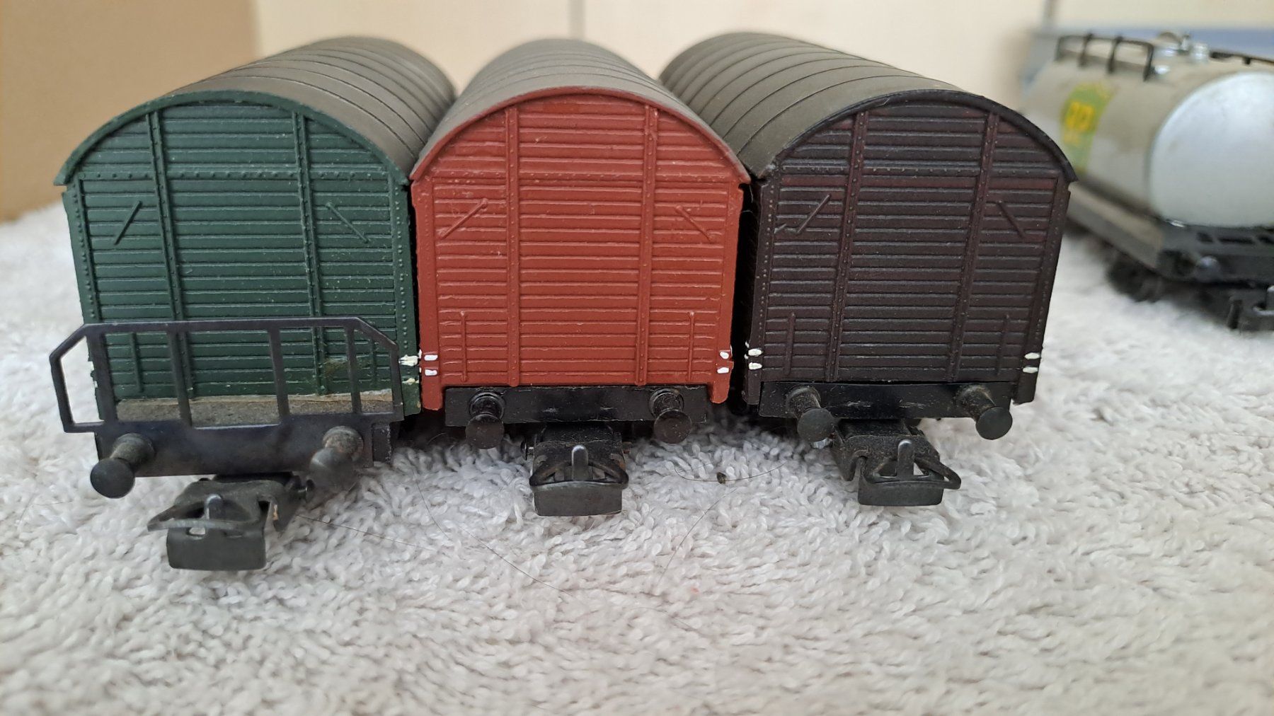 Buco Modellini di ferrovie: Buco 9 Güterwagen H0 WS/32 – Usato da Winterthur venduto da Riebeli333 2