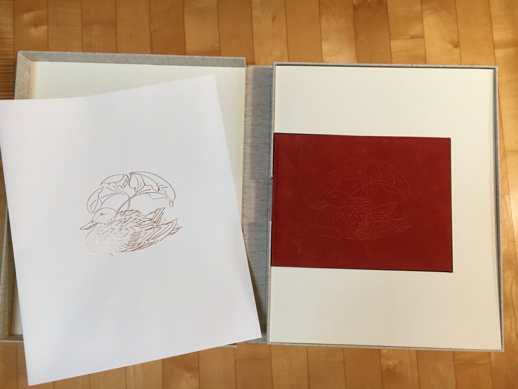 Grafiken & Lithographien: Mappe mit 4 Originallithografien von Hans Erni mit Bildband – Gebraucht aus Fällanden von Cadiz57 5