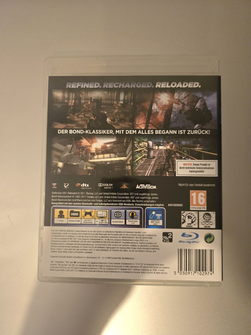 Spiele: Goldeneye Reloaded 007 PS3 Game – Gebraucht aus Basel von noah27 1