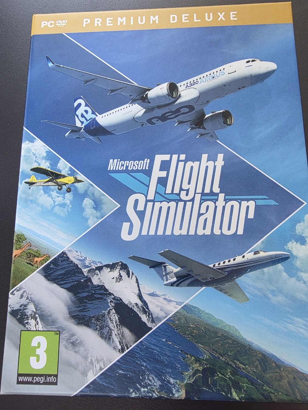 Microsoft Jeux: Microsoft Flight Simulator Premium Deluxe – Neuf avec emballage d'origine à Onex par Tykhoo