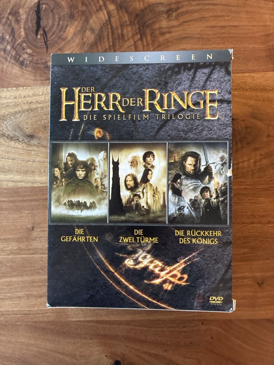 Tutti i DVDs: Der Herr der Ringe Trilogie, 6 DVDs – Usato da Zürich venduto da Sylvie0011 2