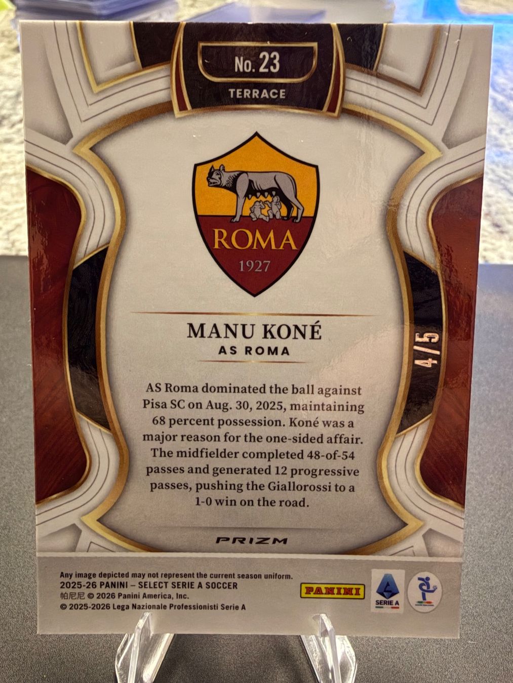 Panini Carte collezionabili: Panini Select serie a Manu Koné set /5 – Nuovo (secondo la descrizione) da Ueberstorf venduto da dan_mms9 1