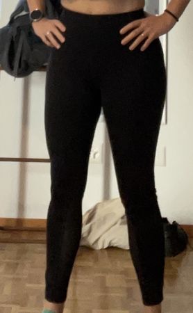 Leggings effet daim Zara taille S Acheter sur Ricardo