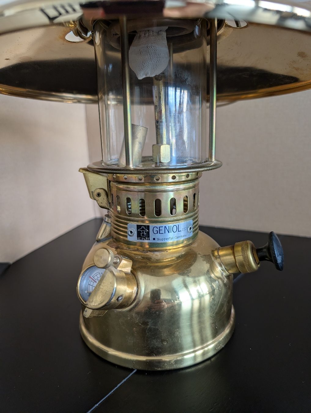Lampade & Luci: Geniol 150 Messinglampe – Usato da Wädenswil venduto da Wolfsblutig 2
