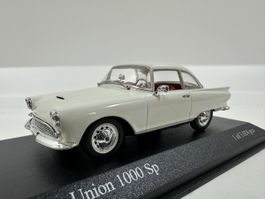 Auto Union 1000 Sp 1:43, inkl.Acrylbox, limitiert,MINICHAMPS