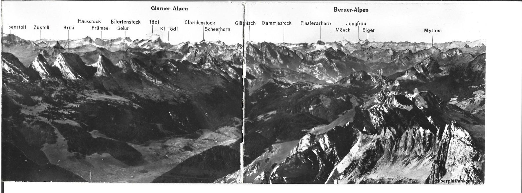 Ansichtskarten: AK Panorama vom Säntis – Gebraucht aus Appenzell von mai25 1