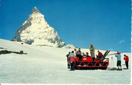 Zermatt - Raupenfahrzeug