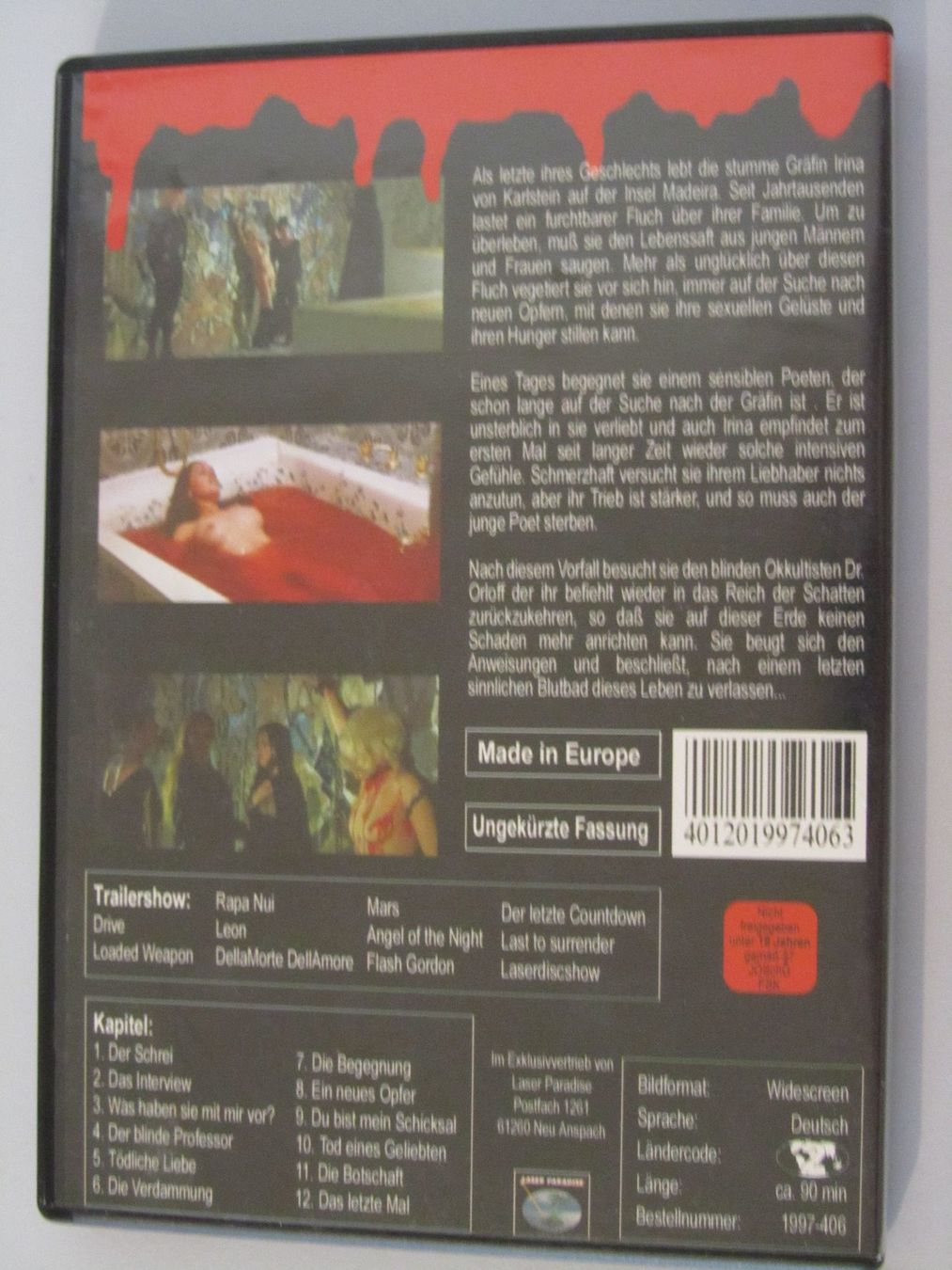 Tutti i DVDs: jess franco, female vampire – Usato da Basel venduto da Kamelinski78 1
