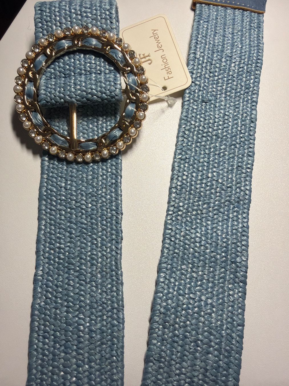 Gürtel: GÜRTEL-STRETCH,HELLBLAU – Neu und originalverpackt aus Meienried von ManuelaBoutique 3
