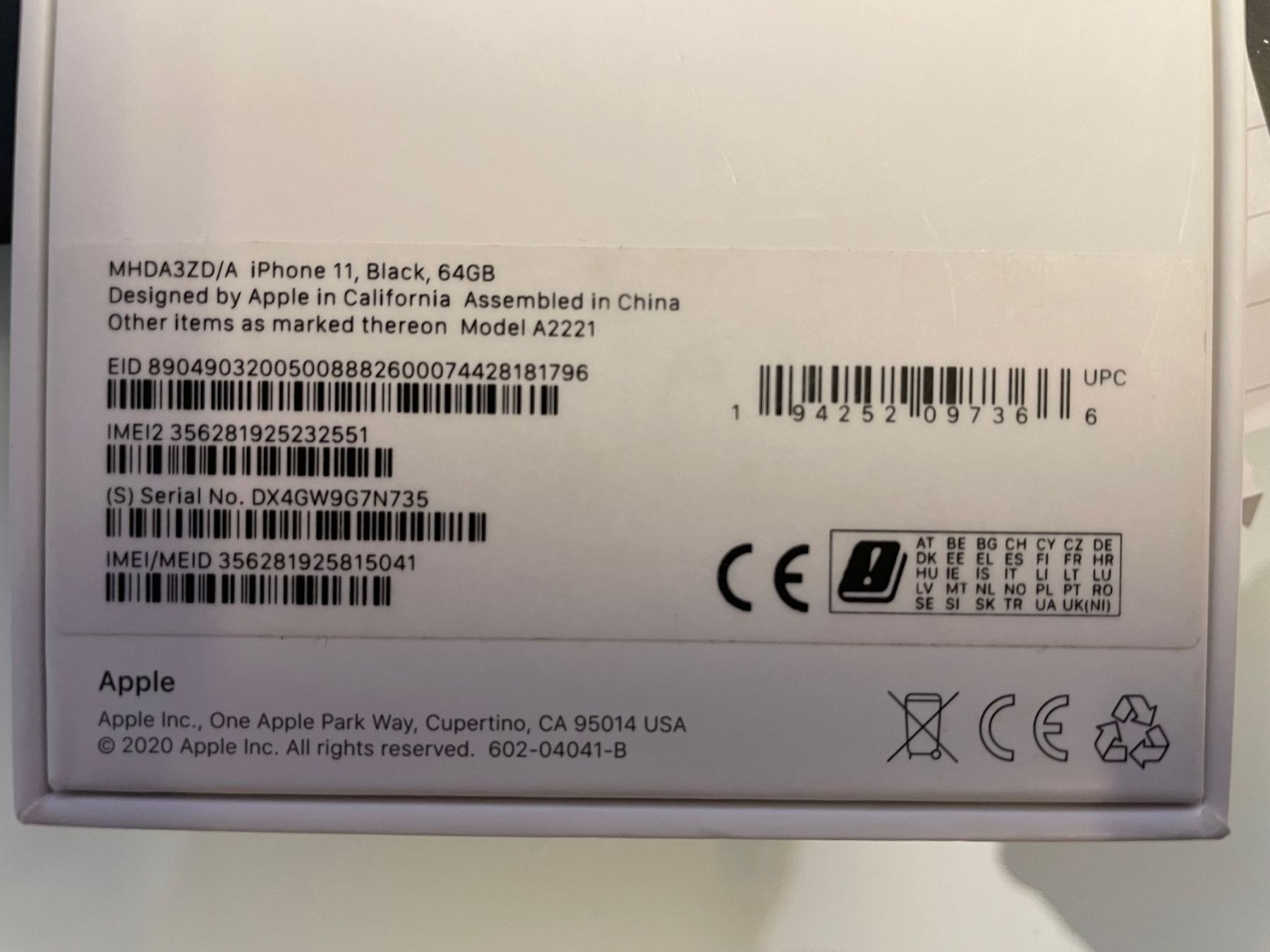 Apple Handys / Smartphones: iphone 11, Black, 64 GB RAM – Gebraucht aus Niederurnen von Strike2 2