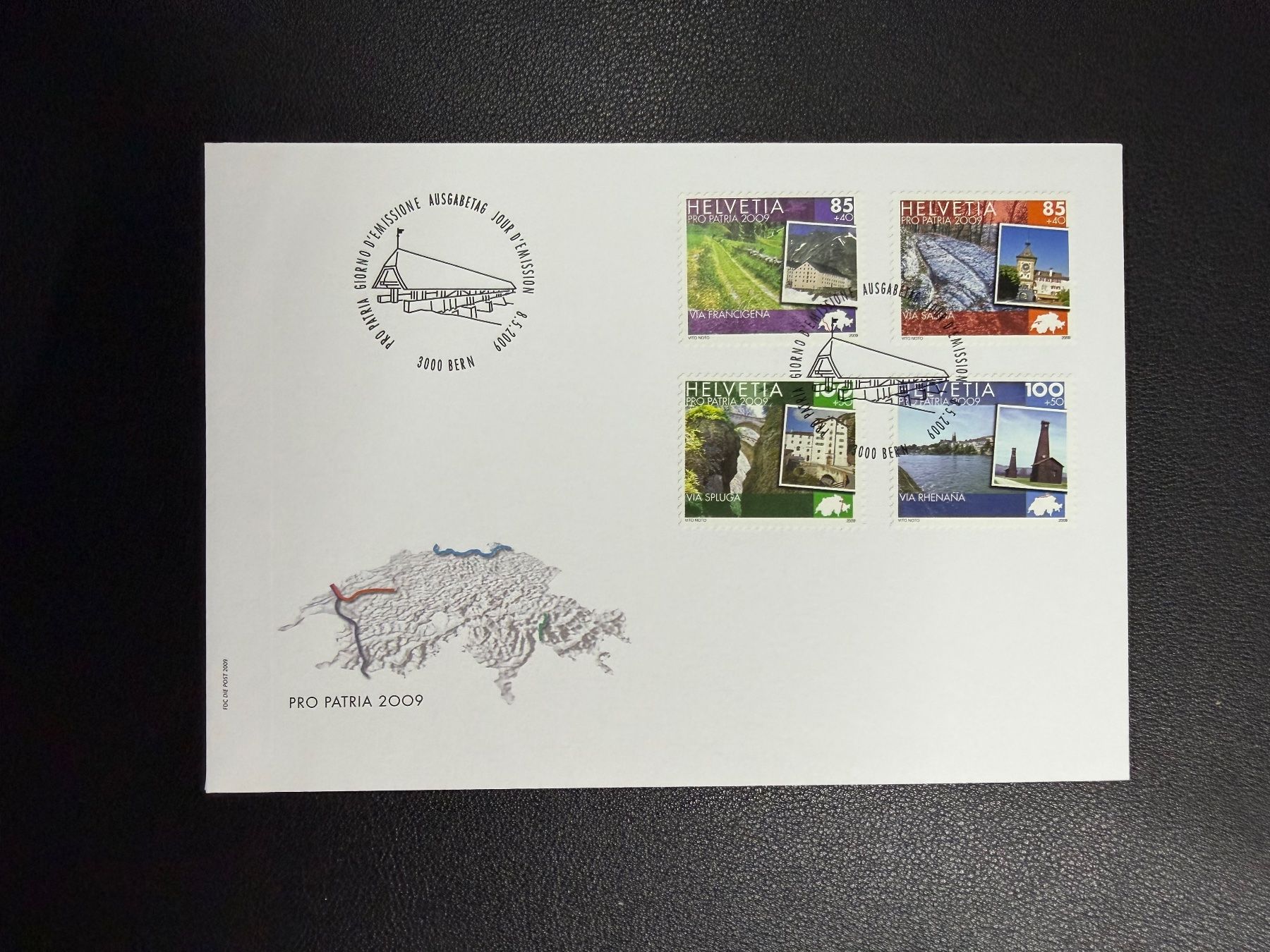 Alle Briefmarken: Pro Patria 2009 FDC – Gebraucht aus oberrüti von jeanmei