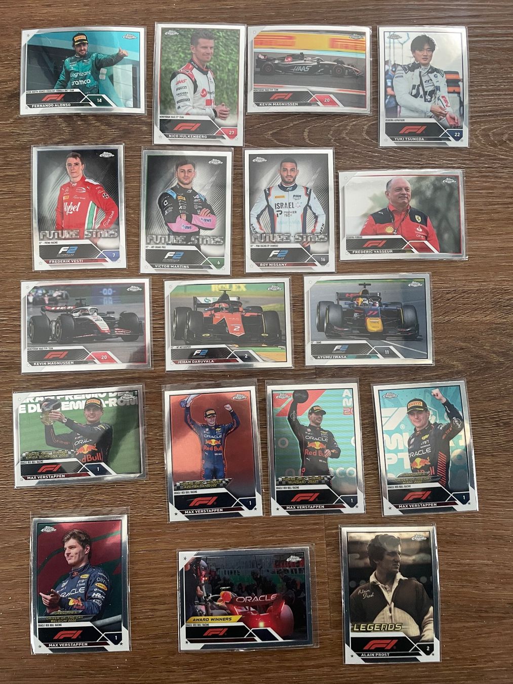 Topps Carte collezionabili: TOPPS CHROME Formula1 2023 Karten – Usato da Winterthur venduto da Nuri1 1