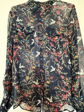 The Kooples Bluse aus Viskose, Gr. 34