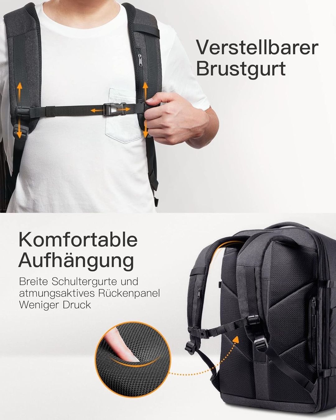 Zaini: Weekender - Flugzeugrucksack/Handgepäck – Nuovo e nell'imballaggio originale da Goldiwil (Thun) venduto da lilli969 2