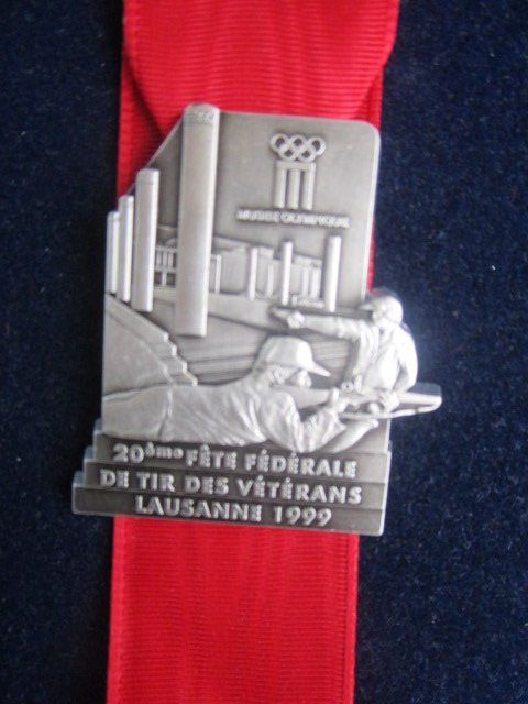 Medaillen: Eidg. Veteranenschiessen Lausanne 1999 – Neu (gemäss Beschreibung) aus Luzern von Horoskop1 1