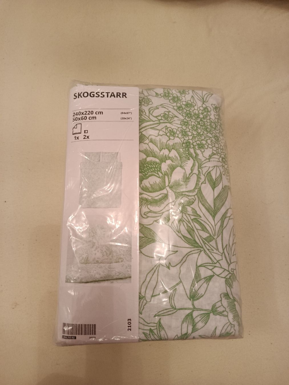 Ikea Decken: Bettdecke Skogsstarr (IKEA) – Neu (gemäss Beschreibung) aus Olten von stylerock88