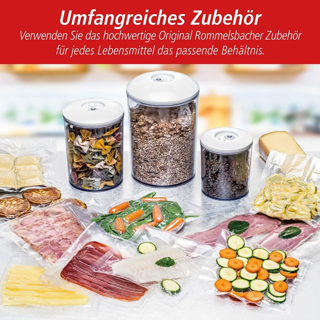 Elettrodomestici da cucina: Vakuumierer Folienschweissgerät Vakuumgerät 2 Pumpenstufen – Nuovo e nell'imballaggio originale da Herisau venduto da Serenco 4