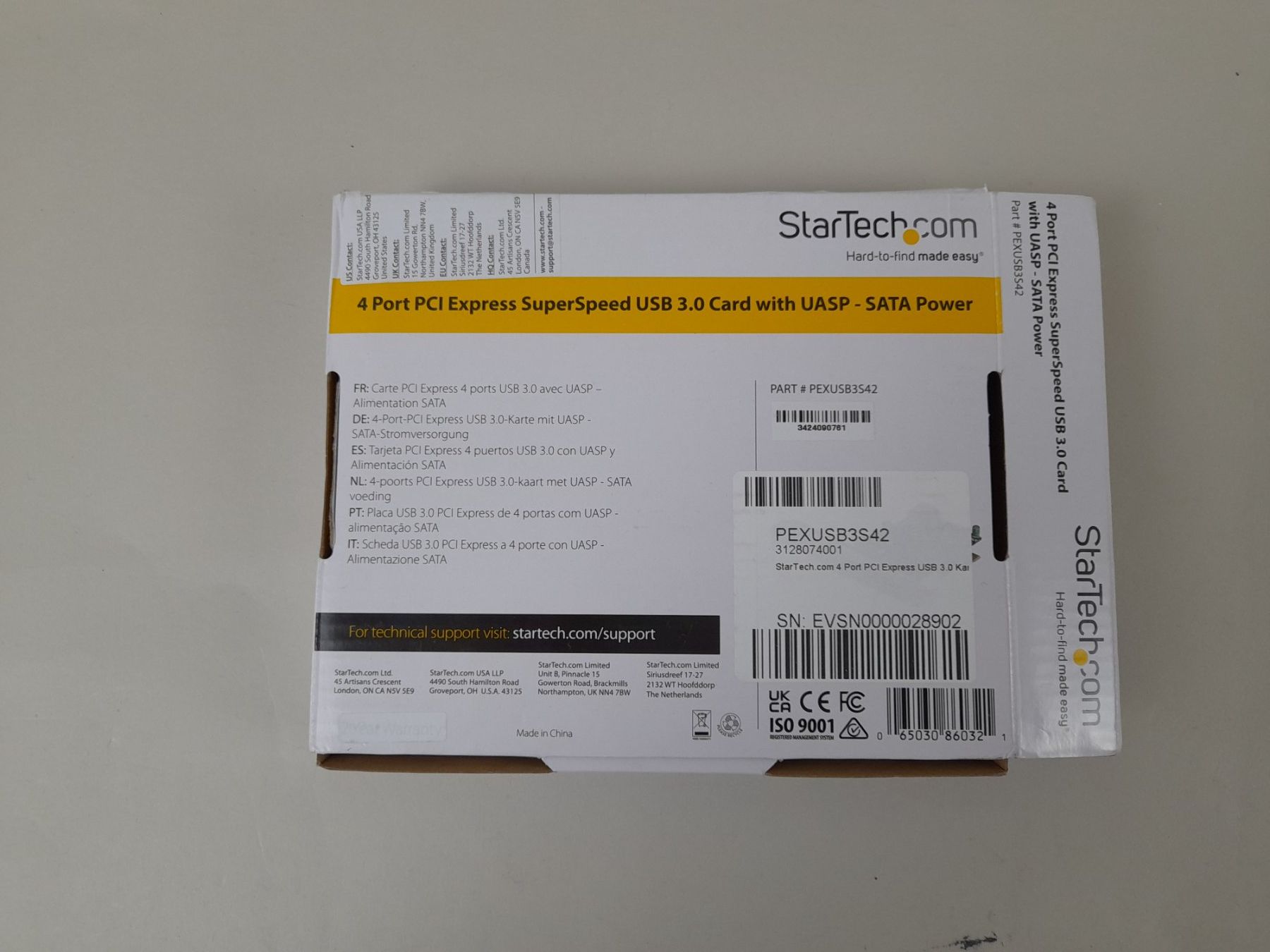 Laufwerke & Adapter: STARTECH 4-Port PCI Express USB 3.0 Karte – Neu (gemäss Beschreibung) aus Liebefeld von Restwert_Liebefeld 2