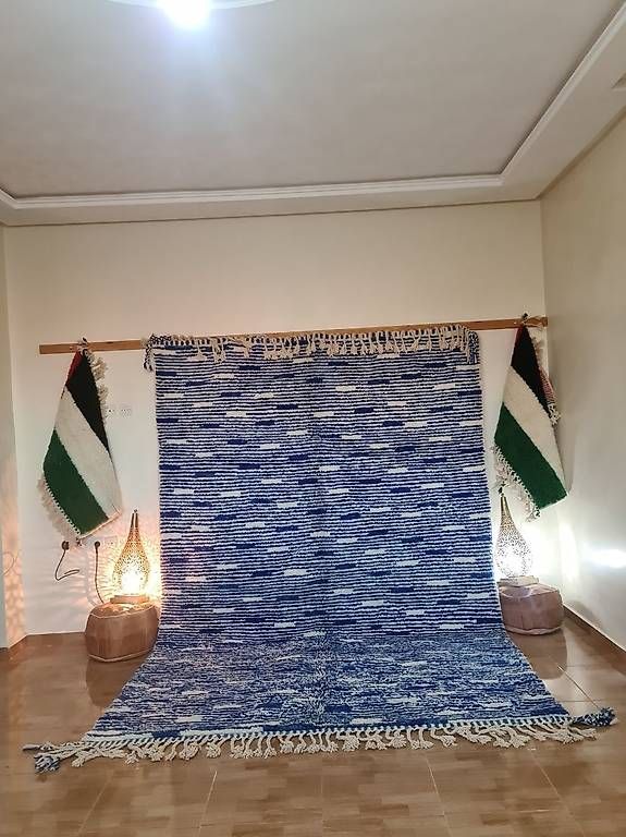 Tappeti: Original marokkanischer Wollteppich – Usato da Crans-Montana venduto da AtlasWoolWorks