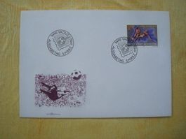 FDC LICHTENSTEIN 1990